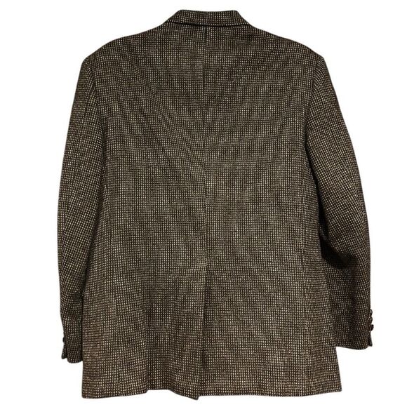 Johnny Carson Man In Wool Tweed Suit Jacket Sports Coat Men’s 42R - Picture 2 of 7